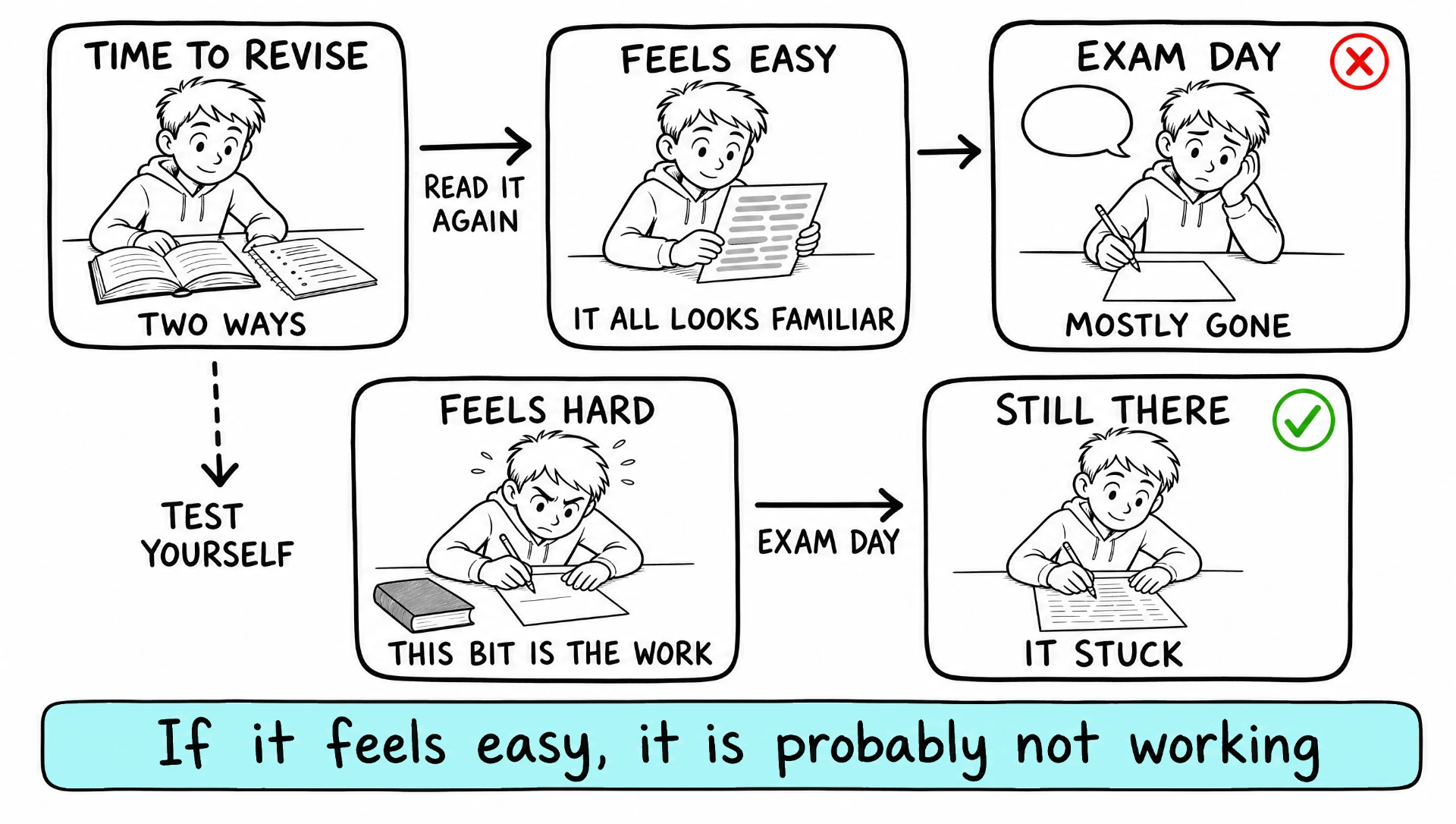 Why your child revises for hours and remembers nothing